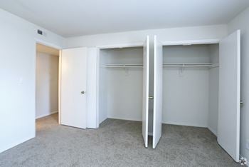 Spacious closets